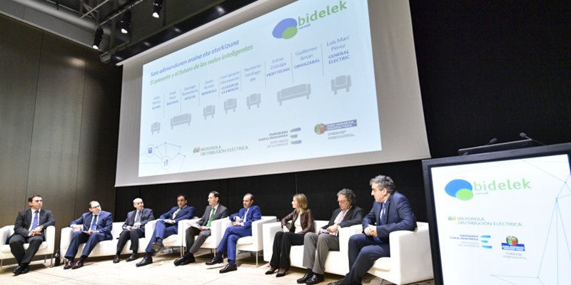Presentación de resultados del proyecto Bidelek Sareak que ha desarrollado una red eléctrica inteligente en el País Vasco.