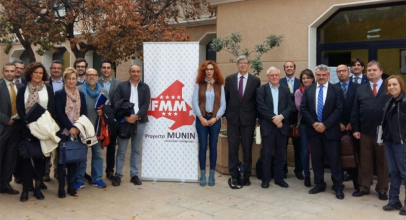 Encuentro de representantes de municipios del Proyecto MUNIN (Municipios Inteligentes) de la FMM.