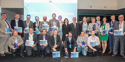 Administraciones galardonadas en los premios 'Compartir y Reutilizar' herramientas TIC de la Comisión Europea.