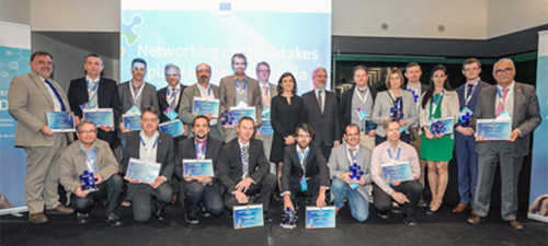 Administraciones galardonadas en los premios 'Compartir y Reutilizar' herramientas TIC de la Comisión Europea.