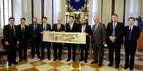 Una delegación de la ciudad china de Zhengzhou se reúne en Málaga con empresas del sector Smart City
