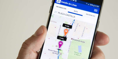 La EMT madrileña renueva su mapa interactivo y la App de transporte