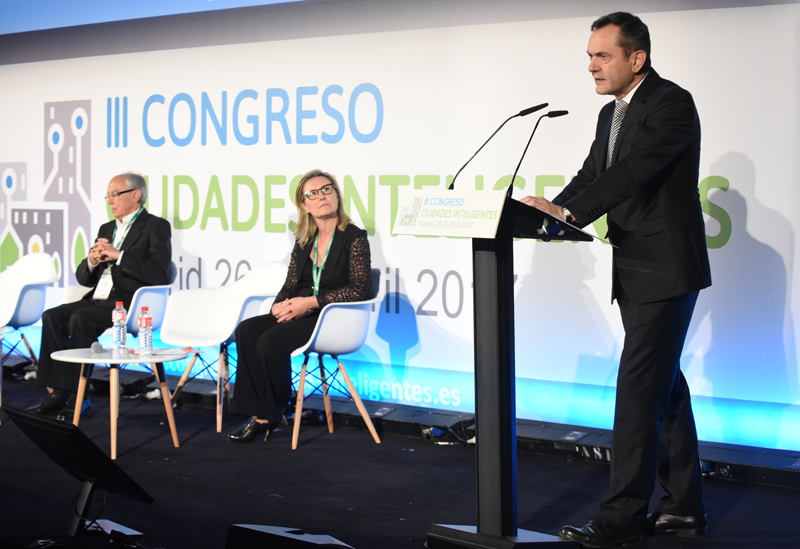 José Manuel Leceta, Director General de Red.es, durante su discurso de clausura.