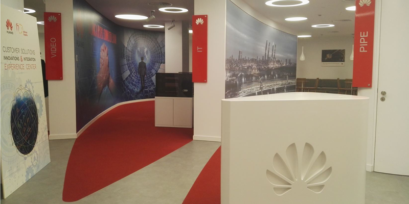 Nuevo centro de experiencias y demostraciones tecnológicas de Huawei en Madrid.