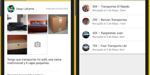 Una App para hacer mudanzas con el menor número de emisiones CO2 posible