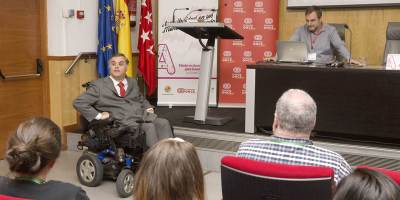 La IV Semana Internacional de Madrid fue inaugurada por Jesús Hernández, director de Accesibilidad Universal e Innovación de Fundación ONCE.