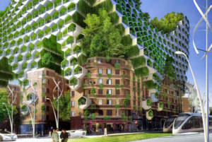 paris-smart-city-2050-vincent-callebaut-energia-positiva-edificio-bioclimatico- edificio-colmena-huerto • ESMARTCITY