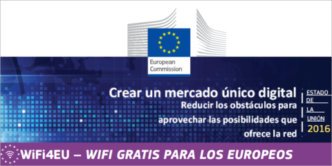 La Unión Europea acuerda destinar 120 millones de euros al programa WiFi4EU en espacios públicos