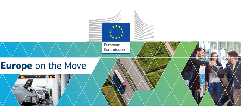 Las medidas de la propuesta de la Comisión Europea 'Europa en Movimiento' abordan la transición energética y la digitalización en el sector del transporte para alcanzar una movilidad inteligente en 2025.