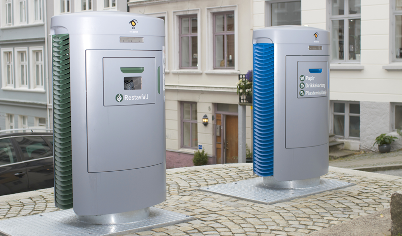 El sistema de recogida neumática de residuos de Bergen, desarrollado por Envac, le ha valido a la ciudad noruega el premio 'National Energy Globe Award'.