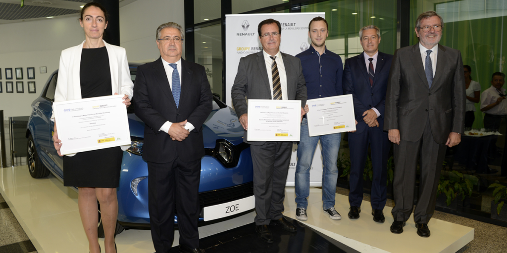 Entrega de los V Premios a la Mejor Práctica en Movilidad Sostenible de la Fundación Renault, en la que participó el ministro de Interior, Juan Ignacio Zoido.