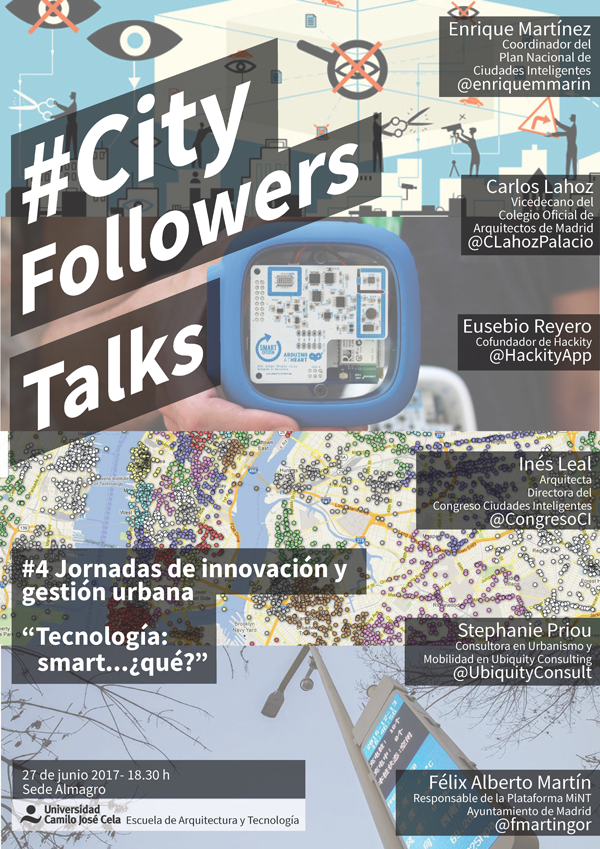 'Tecnología: smart... ¿qué?' es el nombre de la jornada sobre Smart City y smart citizens que la Universidad Camilo José Cela organiza con expertos.