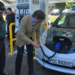 La Granja inaugura una electrolinera de carga rápida y superrápida alimentada con energía solar