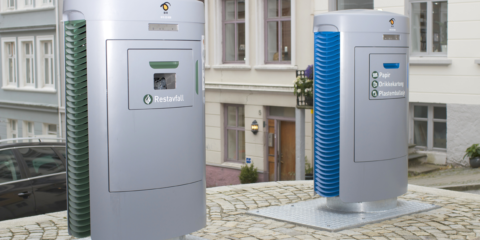 El sistema neumático de recogida de residuos de Bergen (Noruega) aplica Internet de las Cosas