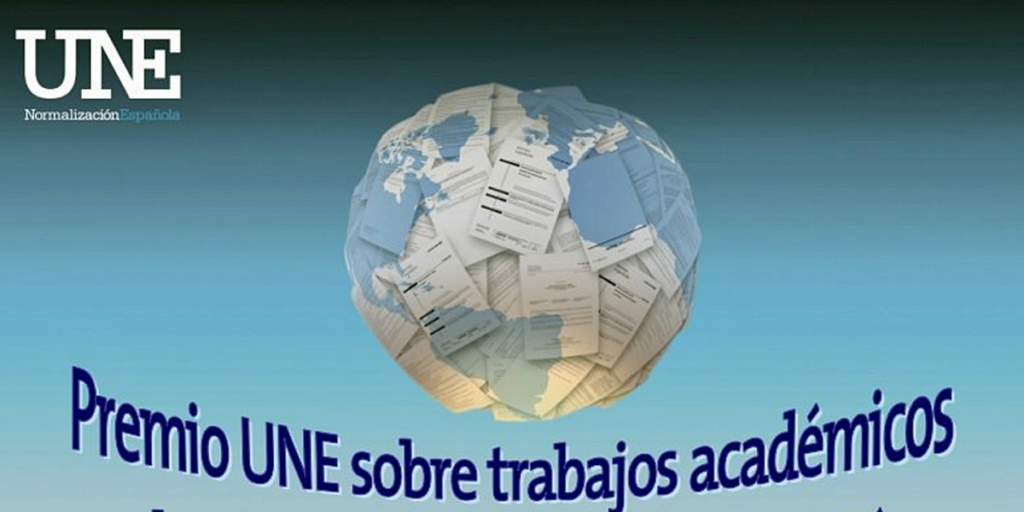 El plazo para participar en el premio de la Unión de Normalización Española está abierto hasta el 15 de septiembre.