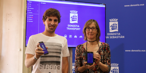 Donostia Transport, la nueva aplicación de movilidad urbana de San Sebastián