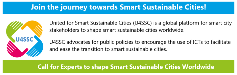 Las personas expertas en el ámbito de ciudades inteligentes y sostenibles que quieran unirse a la iniciativa U4SSC pueden hacerlo hasta el 30 de agosto.