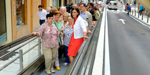 Santader instala nueve rampas mecánicas para facilitar la Accesibilidad en la ciudad