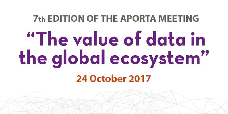 El Encuentro Aporta se desarrollará entre las 9:30 y las 17:30 del 24 de octubre con la participación de expertos que tratarán el estado actual de los datos abiertos y su reutilización en la administración pública.