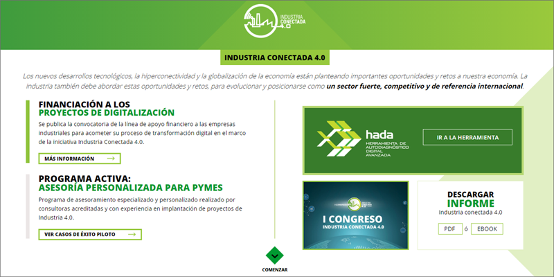 Las empresas interesadas en recibir las ayudas para el servicio de asesoramiento del programa Industria Conectada 4.0 pueden presentar su solicitud hasta el 22 de septiembre.