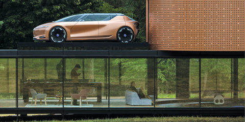 Muestran un coche conectado y eléctrico que permite controlar los aparatos del hogar