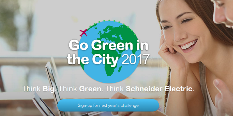 La ronda final del concurso Go Green in the City 2017 sobre soluciones innovadoras de energía para Smart Cities se celebra en París del 9 al 13 de octubre. 