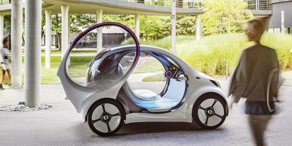 Un nuevo concepto de carsharing eléctrico: inteligente, conectado y sin volante