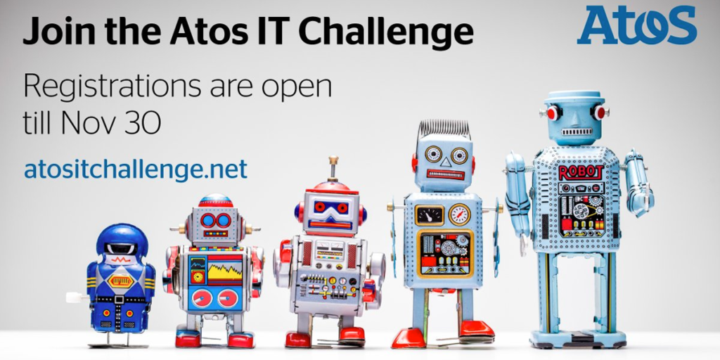 Los Chatbots y la Inteligencia Artificial protagonizan el Atos IT Challenge 2018, abierto a estudiantes de todo el mundo.