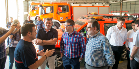 Los bomberos de la provincia de Valencia contarán con un servidor cartógrafico para facilitar su labor