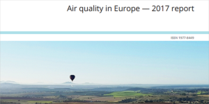 Informe de Calidad del Aire en Europa 2017 de la Agencia Europea de Medio Ambiente.