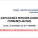 Jornada informativa sobre la tercera convocatoria Estrategias DUSI