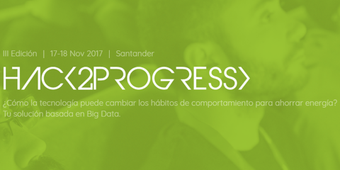 Soluciones con Big Data para ahorrar energía en el próximo Hack2Progress en Cantabria