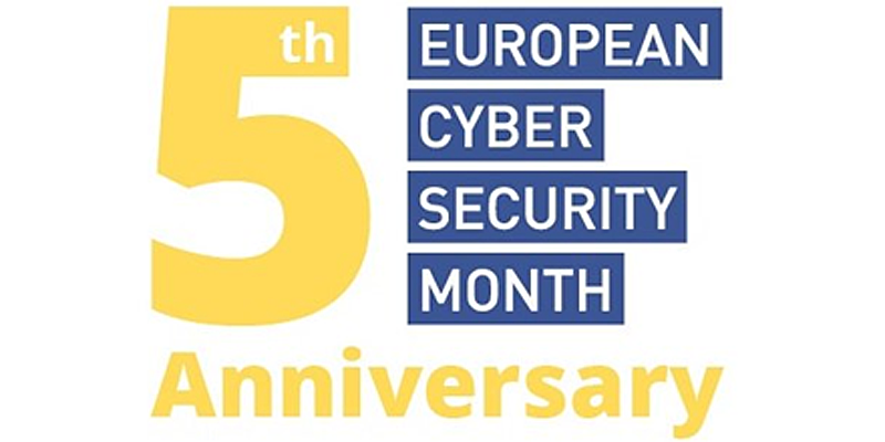 Octubre es el Mes Europeo de la Ciberseguridad con más de 300 actividades, que cumple su quinto aniversario.