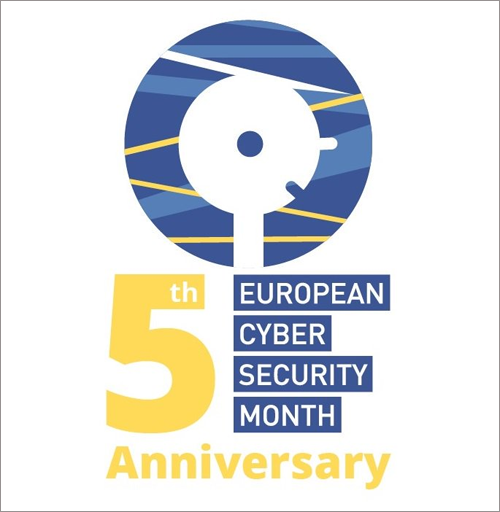 Octubre es el Mes Europeo de la Ciberseguridad con más de 300 actividades, que cumple su quinto aniversario. 