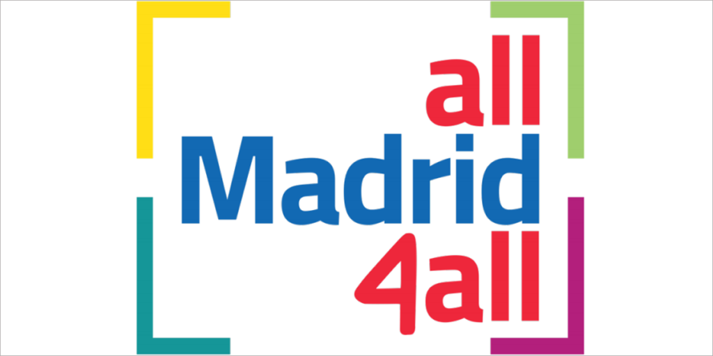 AllMadrid4all mostrará las oportunidades del Turismo Accesible. Logo del evento