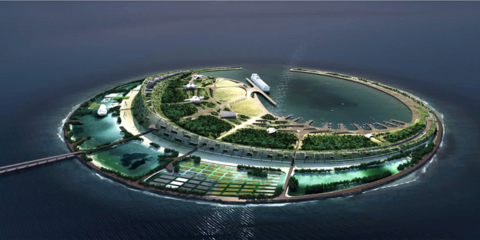 Experiencias en el diseño de la Isla Smart y Ecológica Perla del Mar del Sur («South Sea Pearl Eco Island»), Haikou / Hainan, China