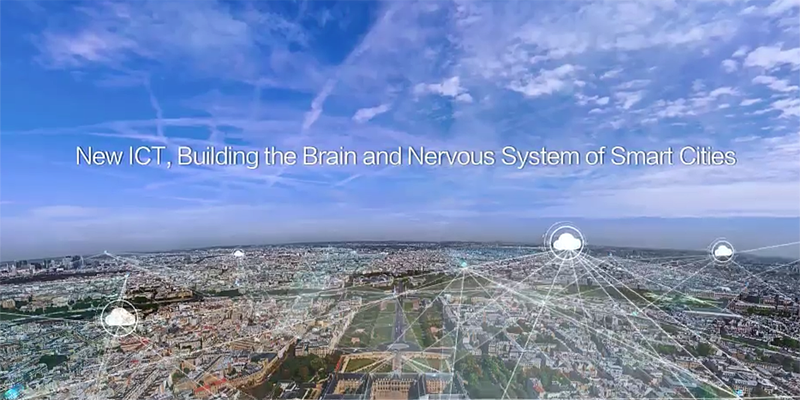 La última plataforma de gestión para smart cities lanzada por Huawei, denominada centro integrado de control, entiende la ciudad como un "sistema nervioso" en el que se envían datos al "cerebro", que es el ICT.