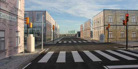 Un circuito de ensayos de vehículo conectado y autónomo comienza a funcionar en Málaga