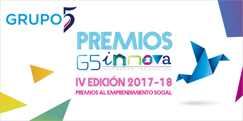 Pueden presentarse proyectos de emprendimiento en innovación social a los Premios G5 Innova hasta el 17 de noviembre.