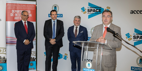 UPM y Accenture crean el centro tecnológico en Inteligencia Artificial AI-nnovation Space
