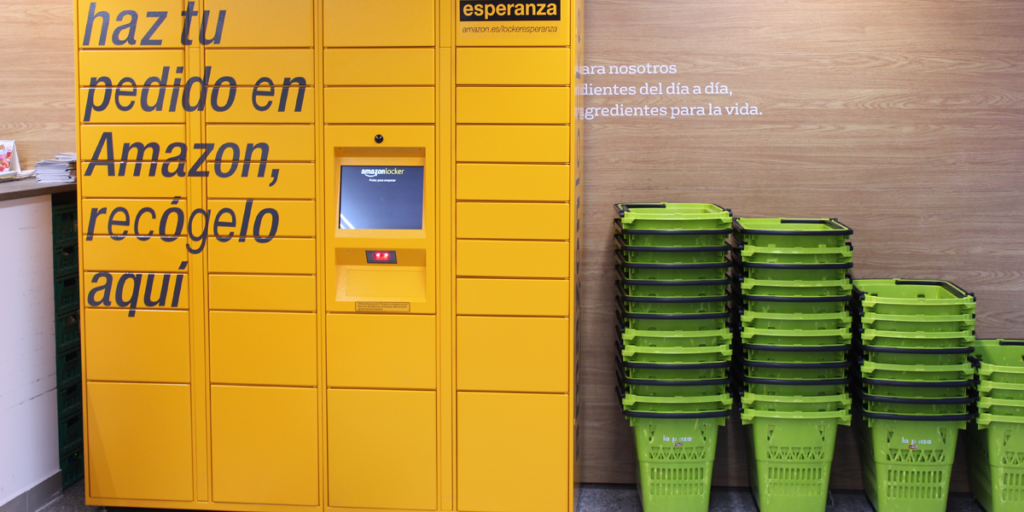 Amazon instala taquillas automáticas en 30 ciudades españolas para recoger las compras online