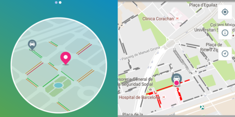 Barcelona aplica un sistema de predicción de plazas de aparcamiento a través de una App