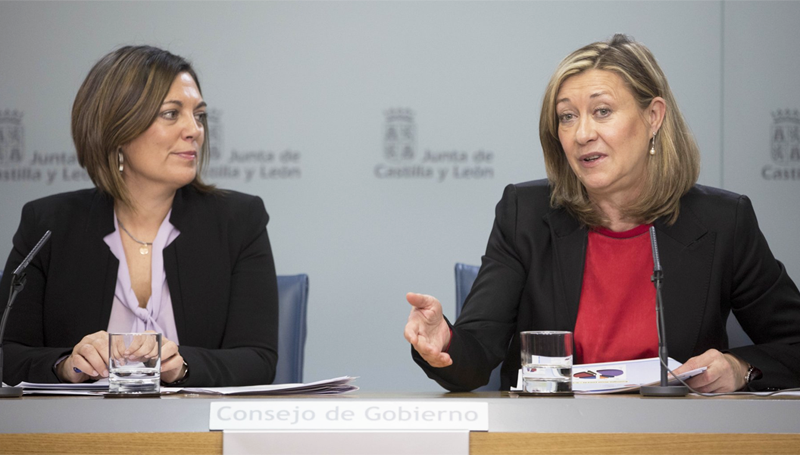 Rueda de prensa posterior al Consejo de Gobierno de Castilla y León, en la que se dio a conocer la aprobación de la Estrategia de Eficiencia Energética.