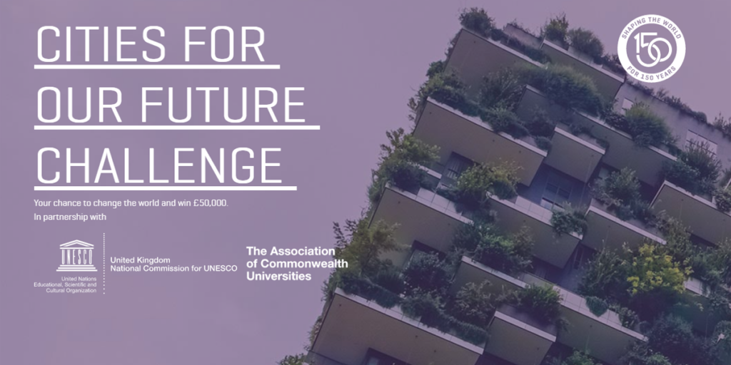 El concurso internacional 'Cities for our Future' está abierto a la presentación de soluciones hasta el 31 de mayo.