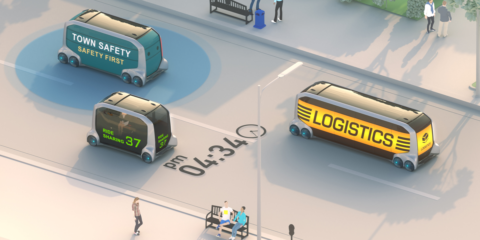 e-Palette, el vehículo autónomo, eléctrico y multiusos que desarrollan Toyota, Amazon y Pizza Hut