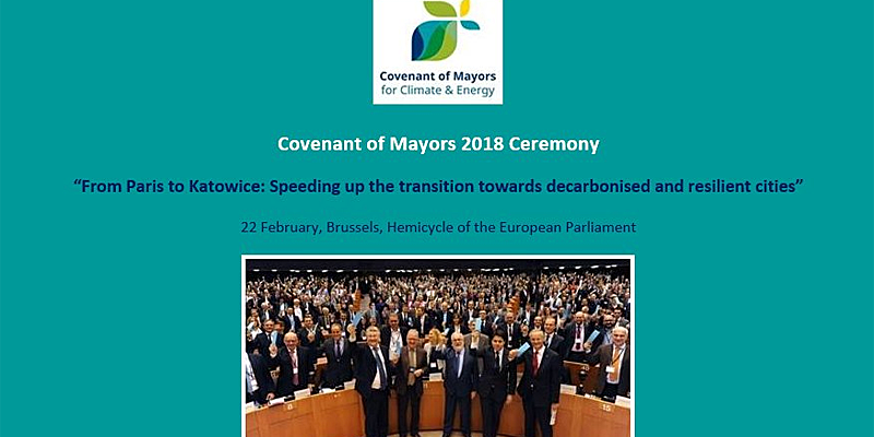 Los días 21 y 22 de febrero el Pacto de Alcaldes celebra en Bruselas una ceremonia por el décimo aniversario de su creación.