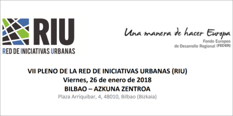 La Red de Iniciativas Urbanas celebra su 7º pleno este viernes en Bilbao