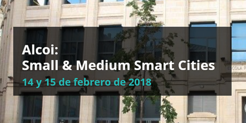 Alcoy celebra un congreso sobre pequeñas y medianas Smart Cities en febrero