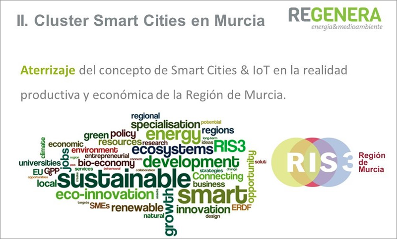 El Ayuntamiento de Cieza, beneficiario de 5 millones de euros de Fondos FEDER para desarrolla su EDUSI, se ha adherido al Clúster Smart Cities de la Región de Murcia.