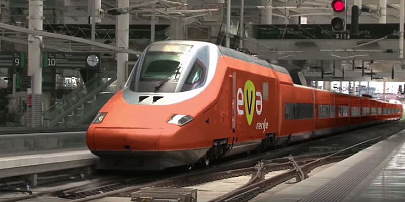 Eva es el concepto de 'Smart Train' de Renfe que combinará la alta velocidad del Ave, con un precio más barato y será 100% conectado, con la digitalización de todos sus procesos. 